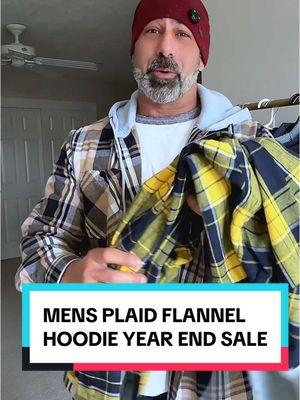 Year End Sale on these Plaid Flannel Hoodies for only $12 each! Grab these flannel shirts at this great price! . . #flannel #flannels #flannelhoodie #hoodies #hoodieszn #hoodieseason #flannelseason #mensflannel #mensfashion #plaidshirt #plaidflannel #mensshirts 