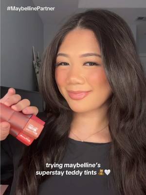 #maybellinepartner these have such a beautiful tint and a lightweight formula, would definitely reccomend checking them out! @Maybelline NY #maybelline #superstayteddytint #teddytint #lippies #tryonhaul 