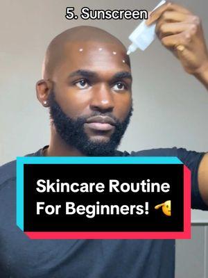 Easy skincare routine for beginners 🫡 Start here! #menskincare #skincareroutine #ceravee #murad @CeraVe @Murad Skincare #joshosays 