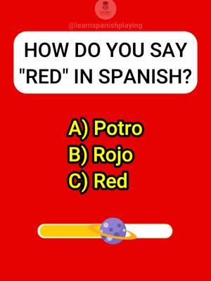 Do you know the colors in Spanish? #learnspanish #spanish #usefulspanish #LearnOnTikTok #learnwithtiktok 