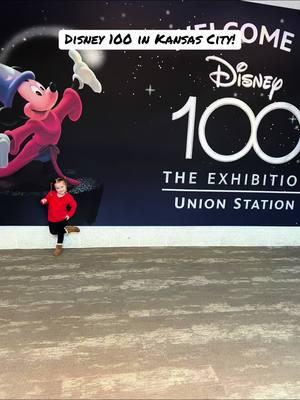 A girls day spent at #Disney100 but not for long! Loved the idea of this but a three year old doesn’t have the attention span for it. That’s ok, we will had a good time in the 12 minutes we were there 😂 #disney #girlsday #unionstation #kansascity 