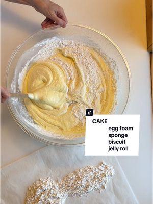 sponge cake = egg foam cake #creatorsearchinsights #cake #cakedecorating #cakes #caketok #cakevideo #cakedecorator #cakerecipe #Recipe #recipes #homebaker #homebakery #baker #bakery #pastry #LearnOnTikTok #teachersoftiktok #teacher #why #what #Foodie #sweets #inspo #dessert #weddingcake #jellyroll #madeleine #angelfoodcake #biscuit #fyp #foryoupage #ingredients #chef #cheflife #easy #inspo #tutorial 