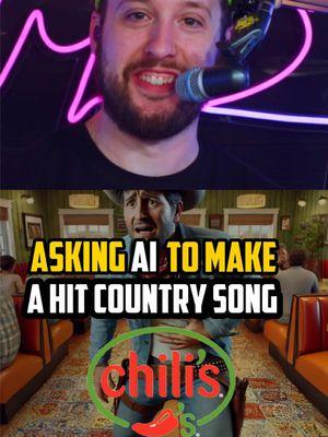 Asking Ai To Make A Hit Country Song About Chili’s @Chili’s Grill & Bar @Beats By Ai #drums #fyp #country #twitch #twitchclips #twitchhighlights #funnymoments #mashups #jokes #throwback #ai 