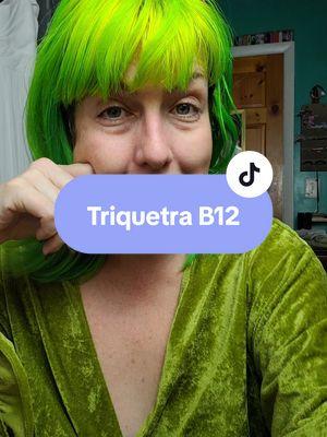 I'm not the one to make the bad news. Just deliver it. That said, once I gave over to the Burnout, I could actually my needs. Now I'm feeling more focused and refreshed lately, and these B12 vitamins might have something to do with it! 🧠✨ They’ve been a great addition to my routine. If you want to check them out, I’ve linked them in my shop! #triquetra 