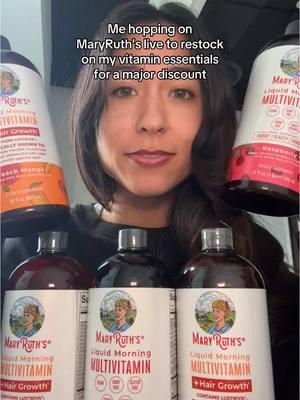 Hair Growth Multivitamin? Consider it grabbed 😉🤗✨ #maryruthorganics #maryruths #multivitamin #hairvitamins #hairvitamin #hairsupplement #liquidvitamins 