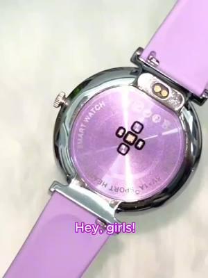 Super nice purple color, a very versatile fashion item - smartwatch.#Smartwatch #FashionWatch #FitnessTracker #WomensFashion #MustHave #LadiesChoice#TikTokShop#girlslike    