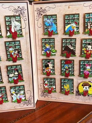 Better late than never! We finally have opened all of our  $250 Disney mystery pin advent calendar? Who is your favorite!? ##disneypins##disneymysterypins##disneyadventcalendar##blindbox##adventcalendar