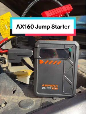 The AX160 jump starter is here! Why is nobody talking about it?? Click the link and get yours! #junpstarter #jumperstarter #jumpstart #jumpstartyourcar #jumpstartyourtruck #ax160 #asperxjumpstarter @AsperX_official @AsperxUS 