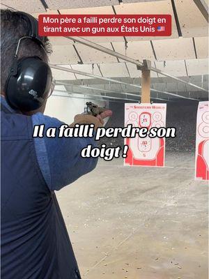 La peur de ma vie 😰  *attention ça n’est pas une expérience anodine et il faut faire attention!  #papa #usa #etatsunis #experience #gun #shooting #difference 