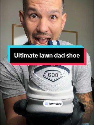 The ultimate dad shoe for gardening and lawn care enthusiasts. Ugly as trash, more comfy than puppies, and striking fear into the hearts of unkempt lawns since 1990: Introducing the New Balance 608s (in bright white of course) #lawn #lawncare #gardening #dadshoes Who’s got some lawn dad shoes?? Share the brand and model in the comments 💬