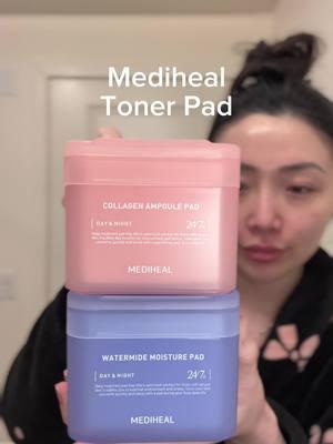 I’m impressed with these 2 toner pads from @Mediheal Us for its “healing” feeling on my skin. My skin definitely feels refresh and clean and moist, like it comes back to life after a whole week of being sensitive due to weather (and testing too much skincare products!)  I’m in love 💕 #mediheal #medihealtonerpad #fyp #contentcreator #foryourpage #SelfCare #koreanskincare #KoreanGlassSkin #CapCut 