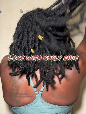 Locs with curly ends #starterlocs #boholocs #butterflylocs #twostrandtwiststarterlocs #minitwist #curlyendlocs #locinspo #loc #locs #locstyles #locjourney #locnation #naturalhair #loclivin #loctician #dreadlocks #starterlocs #locstylesforwomen #loclove #loclife #womenwithlocs #locmaintenance #locswithcurlyends #locqueen #retwist #naturalhairstyles #foryoupage  #4alocs #4blocs #3clocs #fyp