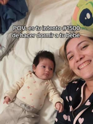 ¿Por qué cuesta tanto hacer dormir a una personita que muere de sueño? #silvioynikki #PazAnzoateguifamily #babytok #babyfunny #babiesoftiktok #momtok #momlife 