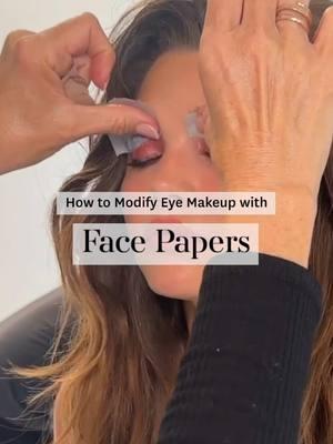 Playing around with face papers is the perfect hack to neutralize any makeup look. I never work any job without them!  PRO TIP: Don’t be afraid to rip or cut them to perfectly fit areas of the face, just like I did here on @Maddy  #makeupartistcheck #celebritymua #makeuphacks #beautyhack #jilliandempsey 