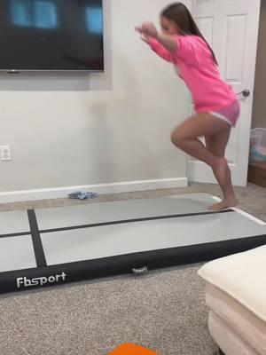 The girls are gonna be getting all their tricks down!!! #gymnasticstiktok #gymnasticstiktok #tumblinggymnastics #sports #cheer #dance #practice #toys 