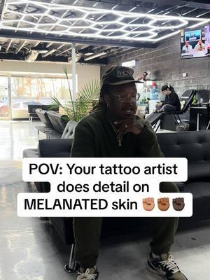 All skin tones are respected here ❤️ Location 👉🏽 @Inkorporated Tattoos #tattooartist #fyp #trending #atlantatattooartist 