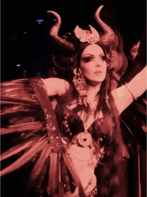 Midnight ritual at Club Sabbat::: Hail Lilith 🔥 #lilith #darkgoddess #queenofdemons #witchtok #demoness #fusionbellydance #bellydance #embodiment #magick 