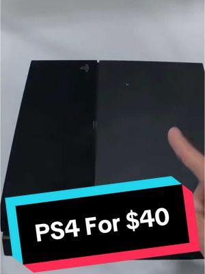 PS4 For $40 at Flea Market #stixxpicks #fyp #fypシ #foryou #foryoupage #foryourpage #reseller #playstation #ps4 #ps5 #fy #fypシ゚viral 