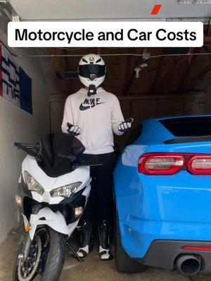 How Much Money Did I Pay For My Motorcycle and Car? #ninja400 #motorcycle #sportbike #bike #biketok #beginner #fyp 