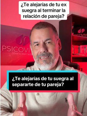 “Tu suegra no es tu mamá”.  En estos días Mariaca Semprún estuvo en un podcast y el presentador hizo esa aseveración sobre las suegras.  Miren, en mi visión de las cosas, a veces, la suegra se convierte en familia, y cuando llega la ruptura, el duelo es real.  Hablemos de esto...leeré sus comentarios.  #relaciones #exparejas #analisispsicologico #relacionesfamiliares #psicovivir