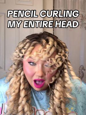 GUYS THIS IS THE NEW ME 😂🙌🏼🙌🏼  @wavytalkofficial #wavytalk #wavytalkofficial #pencilcurls #curlingwand #tightcurls 