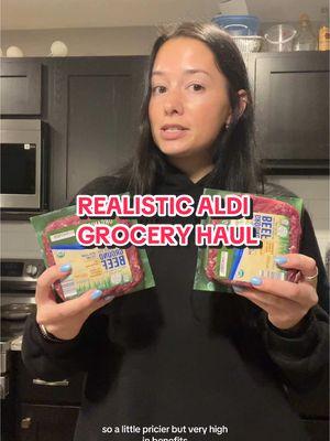 If you aren’t running to @ALDI USA, you should be!! #aldi #aldifinds #alditiktok #groceryhaul #budgeting #groceriesonabudget #collegestudentmeals #apartment #cheapgroceries #healthyeats 