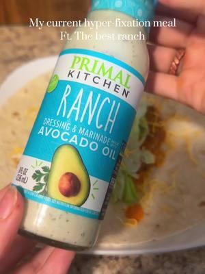 Brb eating this for every meal. @Primal Kitchen Foods #bestsaladdressing #ranch #primalkitchenpartner 