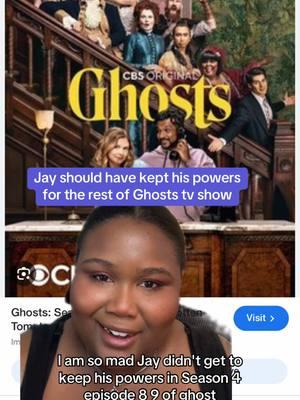 Jay should have kept Ed his gost powers so we can finally see him interact with Pete! #ghostscbs #ghosts #ghoststvshow #jayarondekar #peteghostscbc #tvshow #tvtok 