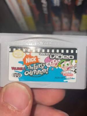 Gameboy Advance Video #thefairlyoddparents #timmyturner #nickelodeon #nintendo #gameboy #nostalgic #handheldconsole #90sbaby #90skids #2000skids #2000sbaby 