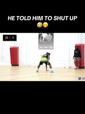 You Letting Him Talk Crazy Like That???😭😭 #basketball #basketballhightlight #1v1 #playmaker #trashtalk #competitive #basketballvideos #heatingup #neworleans #mannyfilmedit 