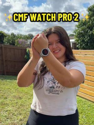 Got myself the Cmf Watch Pro 2🥰🎁 @CMF by Nothing #tech #earbuds #airpods #cmfbuds #nothing #anc #watch2pro #watch #cmf 