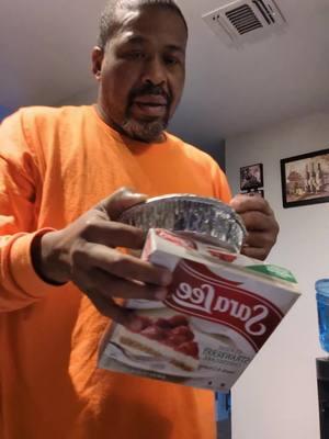 Eating the last piece of  Cheese Cake my  Wife @Brandy Michelle asked for.......  #classicstrawberrycheesecake  #smoothandcreamy #chessecake  #saralee #saraleecheesecake #realcreamcheese #strawberrycheesecake 