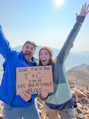 Anyone else revert back to their childhood roadtrip self whining “are we there yet” while hiking?! 🤣🥾🏔️ Something we learned quickly about hiking is: tracking your mileage is only half the battle! Hiking on a flat road for 10 miles is WAY different than hiking with 5,000 feet of elevation gain for 10 miles! Instead of rolling up 3 layers of sleeves to see your watch or fumbling through your inner lining’s pockets to find your phone, you can now track your elevation gain conveniently right on your camera screen with the DJI Action 5 Pro by @osmo_global 📸🌡️ It uses a pressure gauge to tell give you accurate altitude reads, even while filming! It’s a constant reminder during those epic hikes with crazy amounts of elevation change of how close you are to the top (or how far you have left to go 😬) Between the elevation tracker, compact design, mini-tripod with easy magnetic clips that’ll save your fingers, and extended battery life in cold temps, this camera was made to operate above tree line. The elements on exposed peaks can be rough, so we stay prepared for anything up there. What’s the craziest thing you’ve done in the outdoors? Hikes shown: Angels Landing, Mount Bierdstadt, Half Dome, Precipice Trail 🥾🥾 #djipartner #action5pro #hikingadventures #acadia #yosemite #14er #bucketlist #Outdoors 