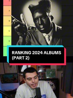 Ranking 2024 Albums (Part 2) #albums #music #musictok #fyp