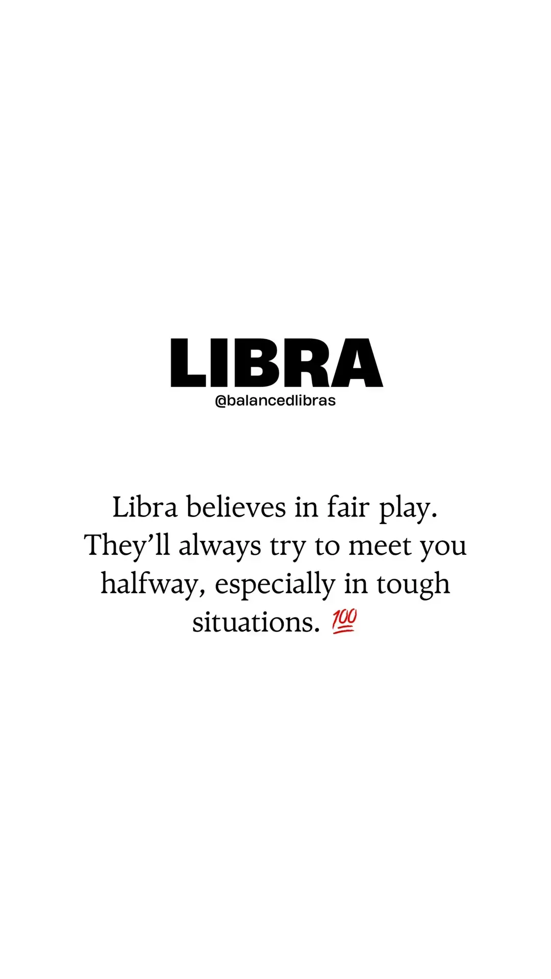 Follow @balancedlibras for libra insights Go like our Spotify/Apple Music playlist and check out our store. Link in bio ⚖️♎️ #librahoroscope #zodiacmemes #libra #librapersonality #libramoon #librateam #teamlibra #teamlibra #zodiacfacts #libraquotes #libraqueen #astrologypost #zodiacastrology #libramemes #zodiacpost #libraintuition #libras #librafacts #libragang #libranation #libraproblems #librasbelike #balance #indecisive #librawomen #libraenergy