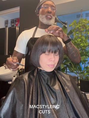 Cut and style, Bob cuts!!!! There are dozens of Bob styles, just pick one and come see how I can make you look!! #macstyleinc #optionspecialist #newyorkstyle #thesuitelife #thecutlife #