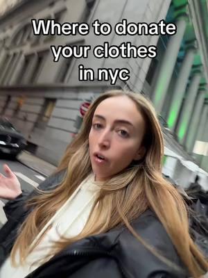 Life hack!!!! #fyp #nyc #clothingdonation #hm #2025 #rebrand #newyearsresolution 