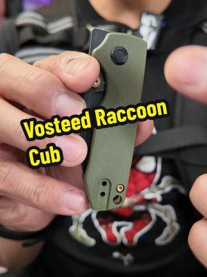 The Raccoon Cub by @Vosteed_cutlery  is underrated as a budget back up knife.  Great value, action, and materials.  Scoop this one up on Amazon at the link in my bio.  #edccommunity #edcknife #everydaycarry #edcgear #everydaycarrygear 