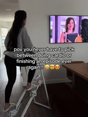 a guilt free binge watch 😍😍 plus it’s on sale rn!! #stepper #stepperworkout #workoutroutine #workoutmotivation #snatched 