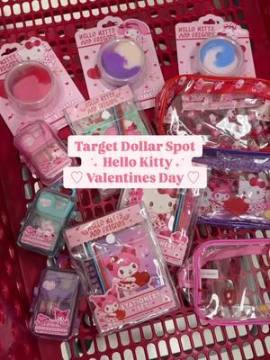 Sanrio finds at the target dollar spot! Hello kitty, Kuromi, my melody, and tuxedosam 😭 $3 each for everything shown! Found in the dollar spot at target! @target  • • • • • • #target #targetvalentinesday #targetdollarspot #targetdollarspotaddict #targetdollarsection #targetlove #dollarspot #targetbullseye #bullseyesplayground #vday #vdaydecor #valloween #valoween #clayart #clayartist #targetstyle #targetlife #targetmom #girlydecor #coquette #hellokitty #sanrio #hellokittyfinds #hellokittylover 