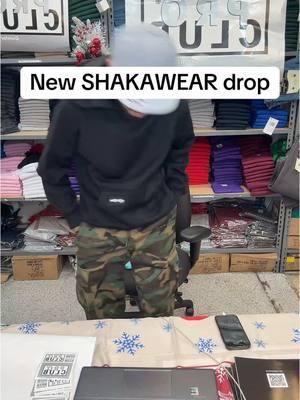 We even got the SHAKAWEAR camo cargo sweats #LIVEhighlights #TikTokLIVE #LIVE #sphinxontop #fypシ゚ #trending #shakawear #viral 