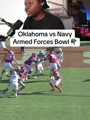 Oklahoma vs Navy in the Armed Forces Bowl #oklahomasooners #navyfootball #CollegeFootball #armedforcesbowl #fyp 