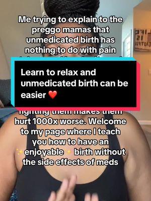 Relaxing during a contraction is easier said than done. BUT it makes birth so much easier. If you want to learn how to get your mind and body aligned for birth then download my labor preparation guide at the 🔗 in my bio ❤️ #Naturalbirth #unmedicatedbirth #laborprep #birthtips #thirdtrimester #positivebirth #physiologicalbirth #pregnancy #hypnobirth #firsttimemom #birthanddelivery 