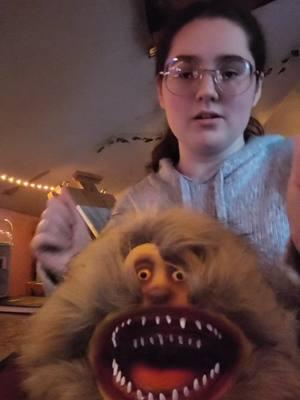 FIZZGIGGGG RAHHHHHH #fizzgig #christmas #gifts #darkcrystal #jimhenson #ilovefizzgig #iloveit #fyp #silly 