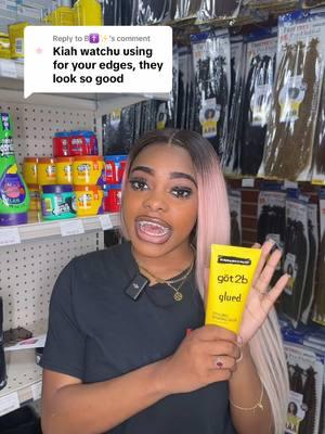 Replying to @B✝️✨ The YELLOW Got 2B Glued Gel is only $5.00 until 12/31! 😱 RUN, don’t walk to your local Ali Beauty Supply for this limited time only deal! 🏃🏽‍♀️  💖Ali Babe: @Kiah  #hairtok #hairtoks #hairtrend #hairtrends #beautysupplystore #beautysupplystorehair  