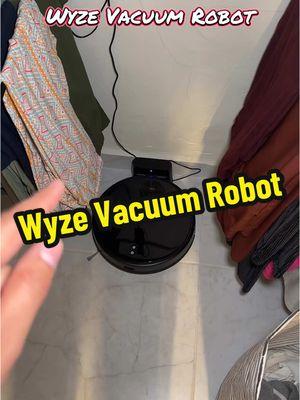 This Robot is amazing! @Wyze #wyze #wyzevacuum #robotvaccuum #TikTokShop 