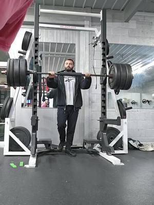 thanks to the best spotter 🤍  295lb squat  it's the "you did it for me" at the end ♥️ #squats #planetfitness #judgefreezone #mcminnvilletn #tennessee 