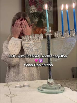 Shabbat Shalom everybody 🩷 #jewishtiktok #shabbat #shabbatcandles #chanukah #hanukkah #shabbatshalom 