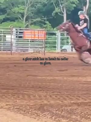 Barrel racing will crush you but everyone will get there eventually #fyp #barrelracers #scarlettslajolla #19yearsyoung #redmare #barrelhorse #bestfriend 