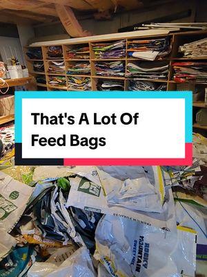 Let me know if you see the ONE bag I forgot to cut the bottom off. I can't wait until these are all washed and we restock our shelf! #onefeedbag #borntowin #primetime #reusablebag #reducewaste #reducereuserecycle 